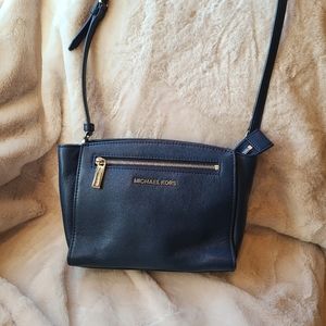 MICHAEL Michael Kors Black Crossbody Bag with Gold Hardware
